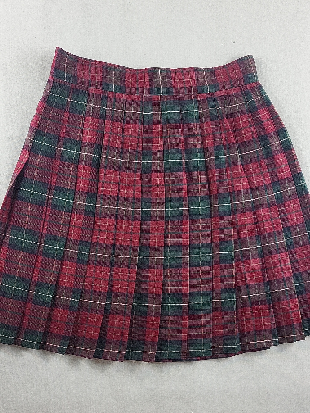 Y2K Plaid Kilt Skirt Preppy Punk Dark Academia Clueless Core Schoolgirl Size 9